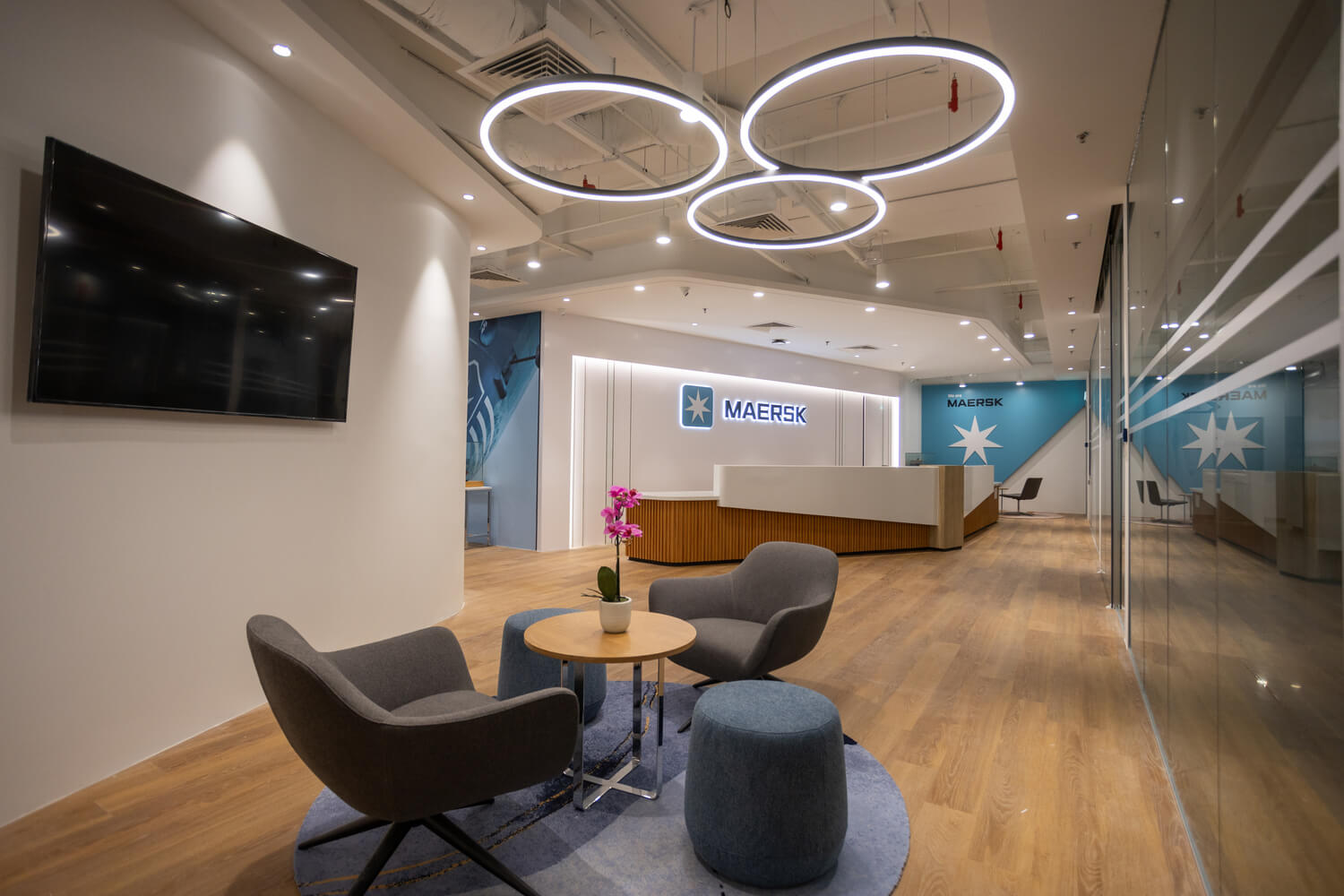 Maersk Imazium — Design & Build — Office & Reception, Damansara Utama