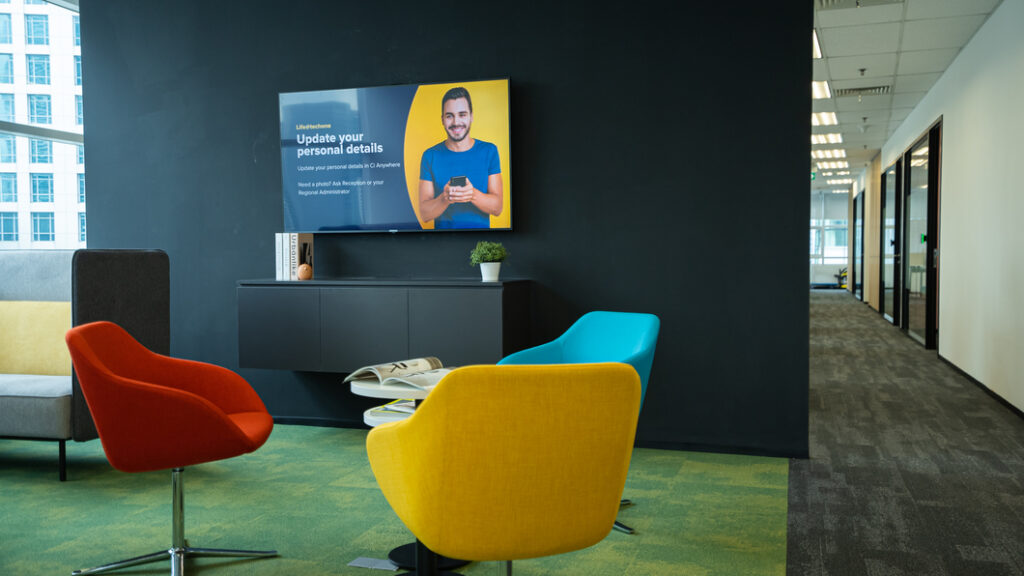 Technology One Axiata Tower interior 13