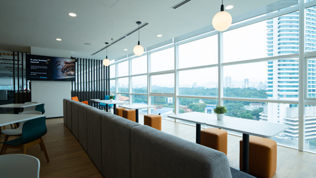 Technology One Axiata Tower interior 11