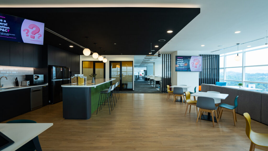 Technology One Axiata Tower interior 7